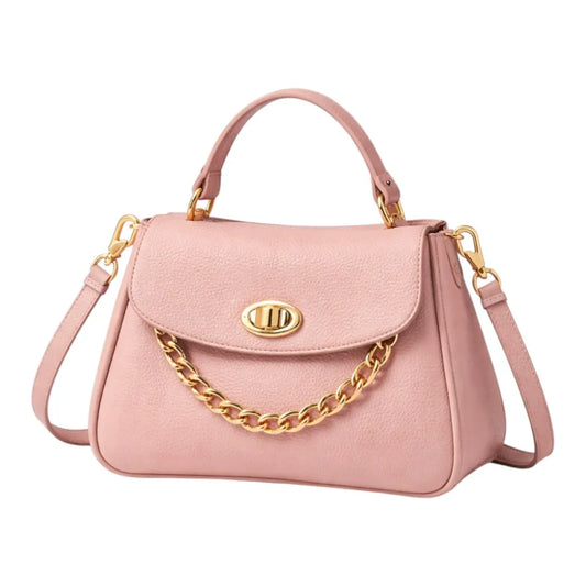 Nerzo Classic Pink Shoulder Handbag for Women